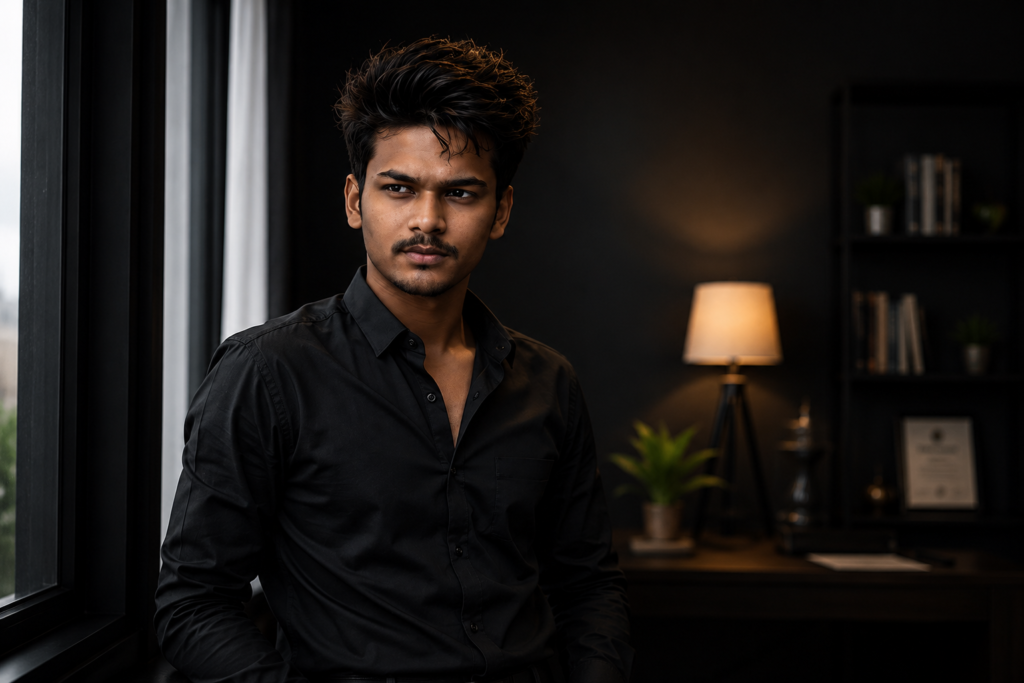 Professional portrait of Arnab Mondal, a digital marketing consultant specializing in SEO, website design, Google Business Profile optimization, Meta Ads, branding, and social media marketing.
